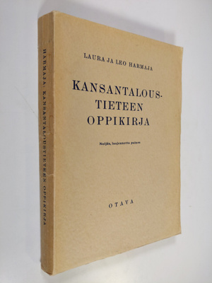 Laura Harmaja ym. : Kansantaloustieteen oppikirja