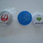 Pinssi badge 3 kpl JAL WDC 2012 i love Morris - pikkukuva 1