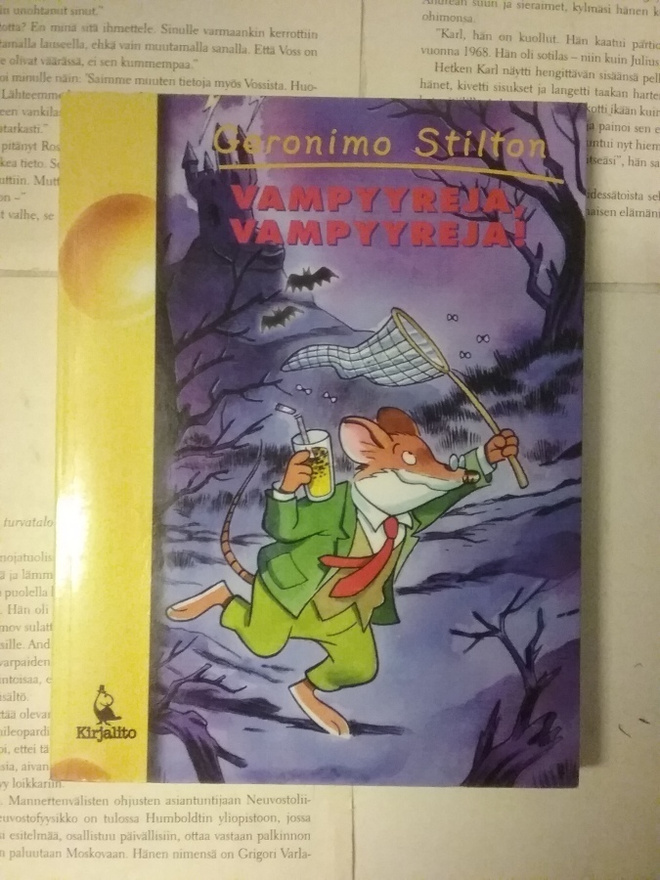 Geronimo Stilton - Vampyyreja, vampyyreja! (nid.)