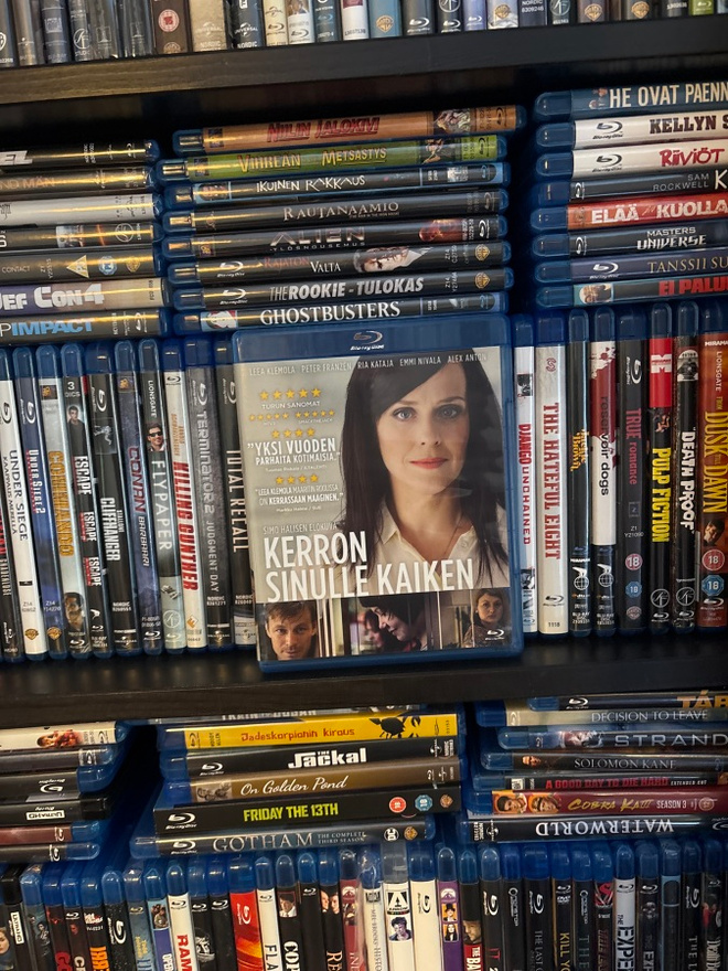 Kerron sinulle kaiken (2013) suomijulkaisu