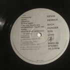 Kevin Hewick: Such Hunger For Love    LP   1983 - pikkukuva 3
