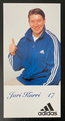 Jari Kurri Adidas kortti