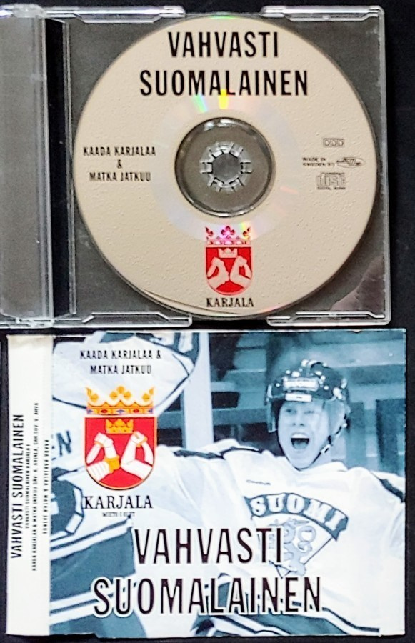 VAHVASTI SUOMALAINEN – Karjala I -oluen promo-CD-sinkku 2000