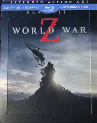 World War Z (2013) Limited Steelbook -Blu-Ray