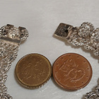 1940, Design L.Gunnari, Hopea rannekoru LG 813H O6 - pikkukuva 4