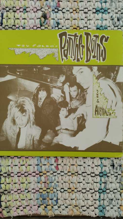 TAV FALCO'S PANTHER BURNS - LIVE IN AUSTRALIA 7"