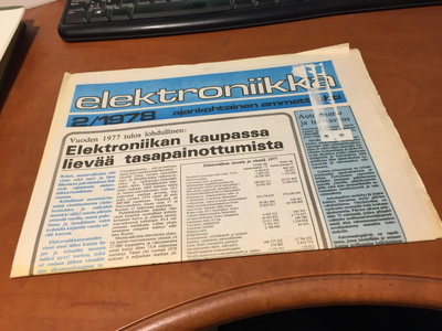 ELEKTRONIIKKA UUTISET 2/1978 HYVÄ