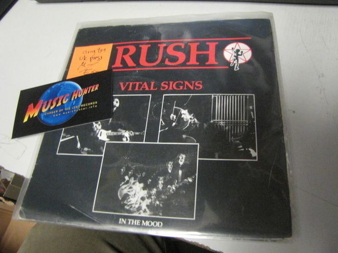 RUSH - VITAL SIGNS / IN THE MOOD M-/EX- 7'' SINGLE