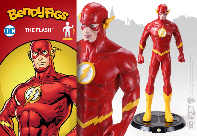 FLASH BENDYFIGS	(68 731)	taivuteltava. n.18cm+alusta	FIGUURI