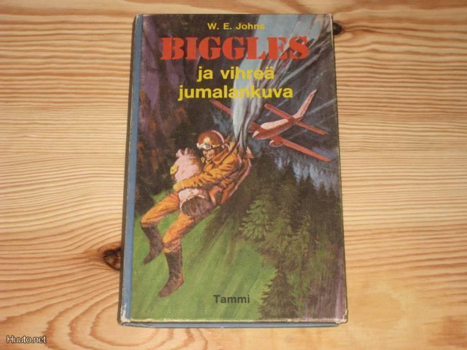 Johns, W.E.: Biggles ja vihreä jumalankuva 1.p skk v. 1971