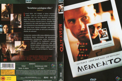 Memento (19 570) k -FI- suomik. DVD guy pearce 2000