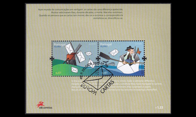 Azorit 543-4BL36 o Europa kirje (2008)