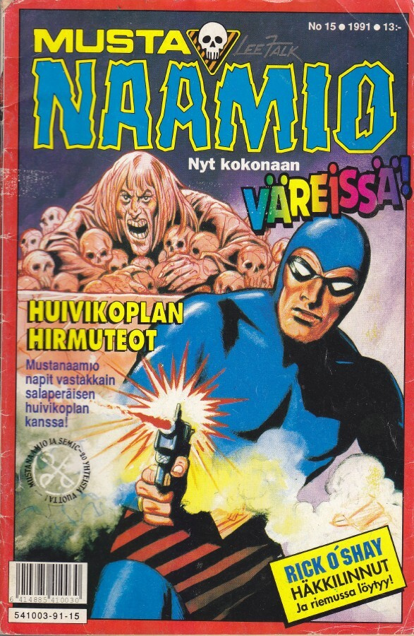 Mustanaamio 15/1991 Rick O'Shay: Häkkilinnut
