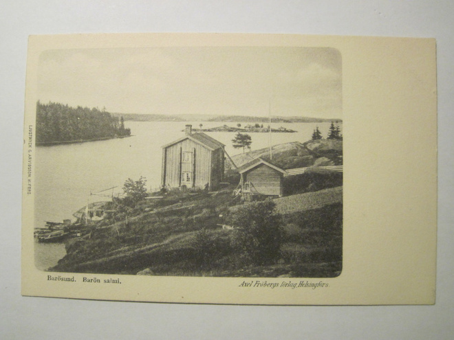 VANHA Postikortti Inkoo HUIPPUKUNTO ennen-1905