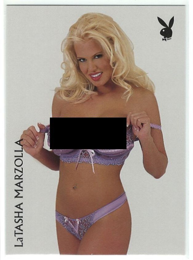 2005 Playboy Lingerie 100th Issue #2 LaTasha Marzolla