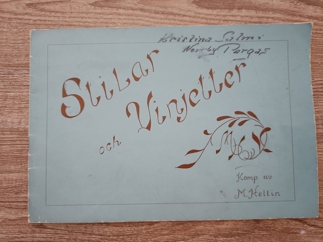 M. Hellin : Stilar och vinjetter