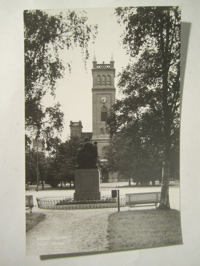 VANHA Postikortti Vaasa 1930-l Alkup.Mallikappale