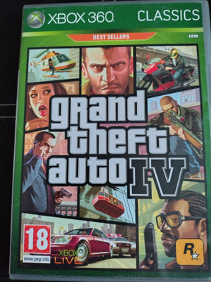 Xbox 360 Grand Theft Auto (GTA) IV