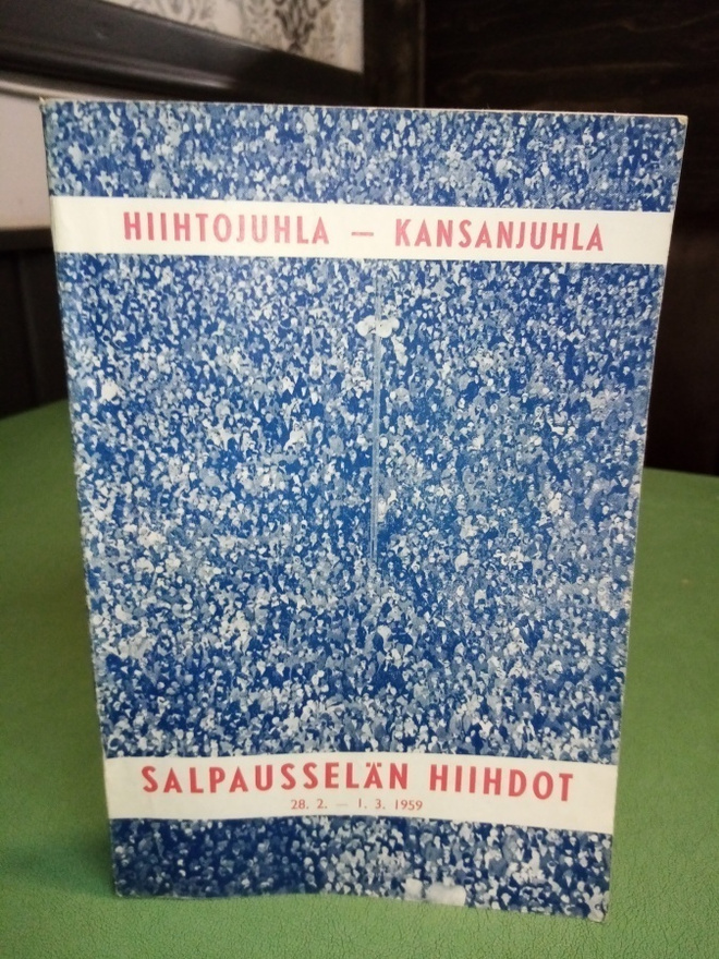 Käsiohjelma : Salpausselän hiihdot 1959 ( SIS POSTIKULU)