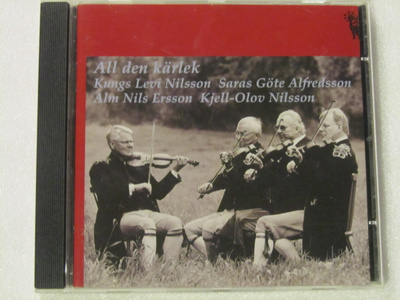 Nilsson, Alfredsson, Ersson • All Den Kärlek CD