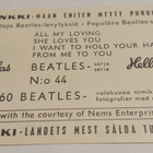 Beatles Jenkki- purkkakortti Hellas - pikkukuva 2