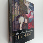 The Oxford handbook of the Elegy - pikkukuva 1