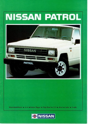Nissan Patrol -esite, 1988