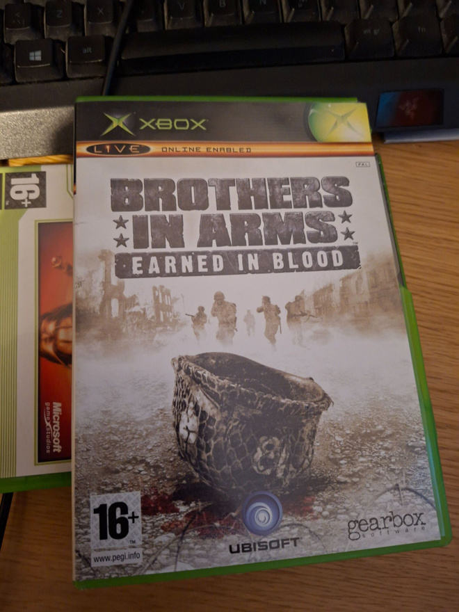 XBOX Brothers in Arms Earned in Blood CIB