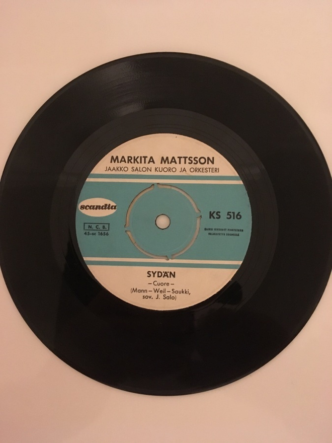 (7") Markita Mattsson - Sydän / Vartiomies