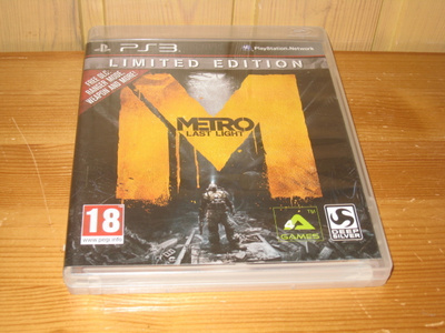 Metro Last Light Limited Edition Ps3