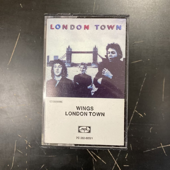 Wings - London Town (SWE/1978) C-kasetti
