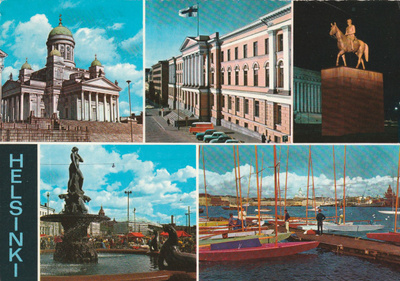 KIRKKOKORTTI - HELSINKI - TUOMIOKIRKKO - 91