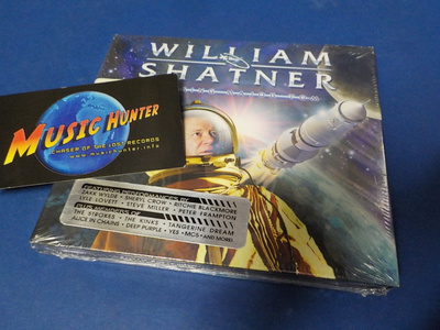 WILLIAM SHATNER - SEEKING MAJOR TOM UUSI 2CD