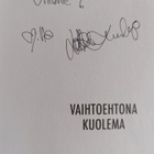 Lotta Ansakorpi : Vaihtoehtona Kuolema (signeerattu, teki... - pikkukuva 3