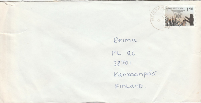 Postileima, METSÄKYLÄ