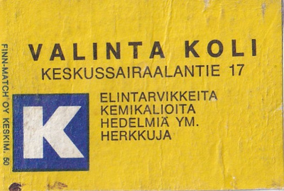 Valinta KOLI , Keskussairaalantie 17  ,  b433