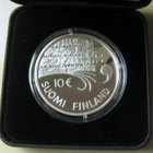 Juhani Aho 2011 Hopeinen juhlaraha (Ag 925) - pikkukuva 1
