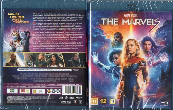 marvels	(43 542)	UUSI	-FI-	BLU-RAY	nordic,			2023