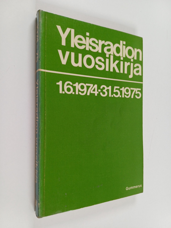 Yleisradion vuosikirja 1.6.1974-31.5.1975