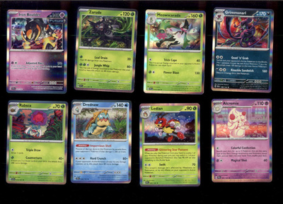 ååku . POKEMONKORTTI . 8 x holo . -2-