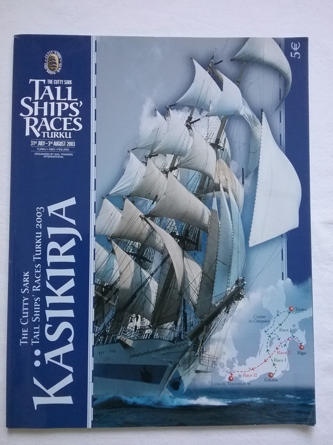 Käsikirja The Cutty Sark TALL SHIPS' RACES Turku 2003