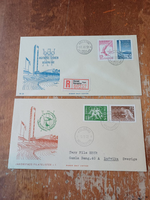 Olympia 1951-1952 ensipäiväkuoret