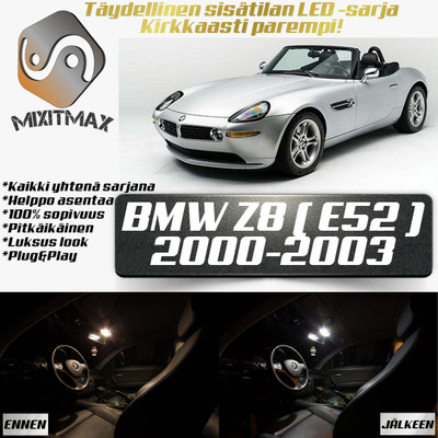 BMW Z8 (E52) Sisätilan LED-sarja 9-osainen