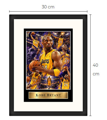 Uusi Kobe Bryant Los Angeles art print Limited Edition
