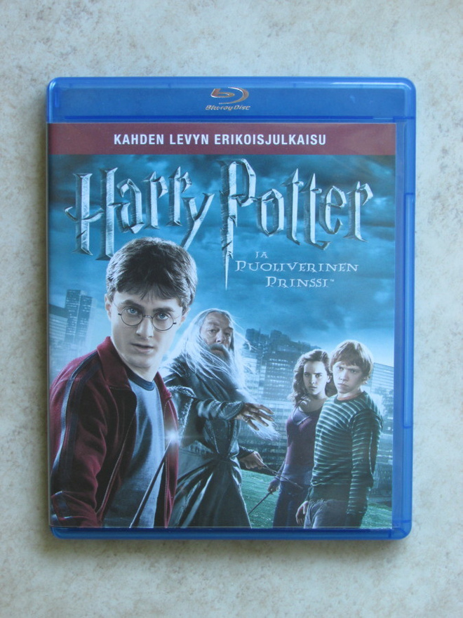 Harry Potter ja puoliverinen prinssi 2 blu-ray