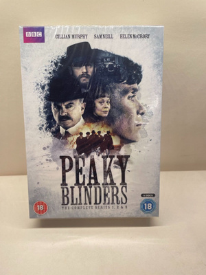 PEAKY BLINDERS COMPLETE SERIES 1,2&3 (UUSI, MUOVEISSA)