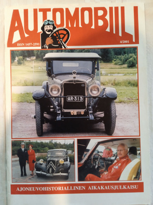 LEHTI: AUTOMOBIILI N:O 4 VUOSI 2001