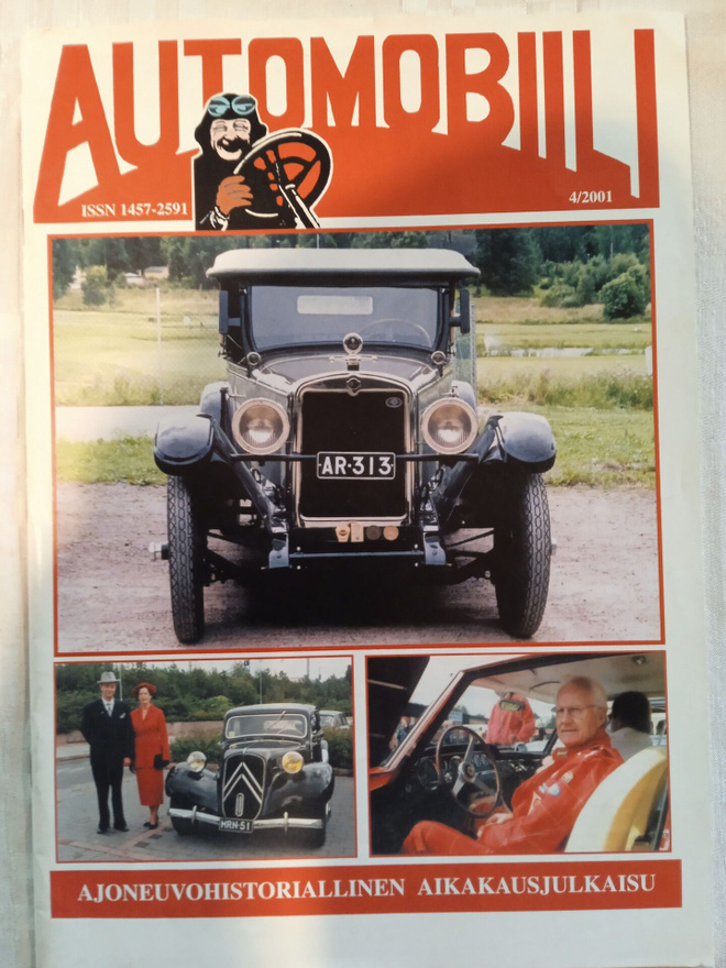 LEHTI: AUTOMOBIILI  N:O 4  VUOSI 2001