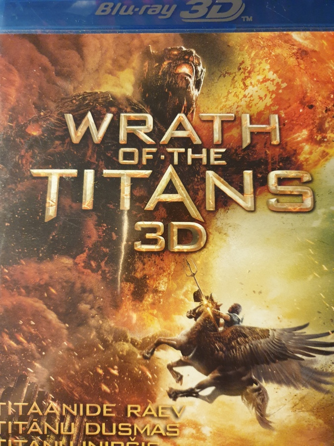 WRATH OF THE TITANS BLU-RAY 3D