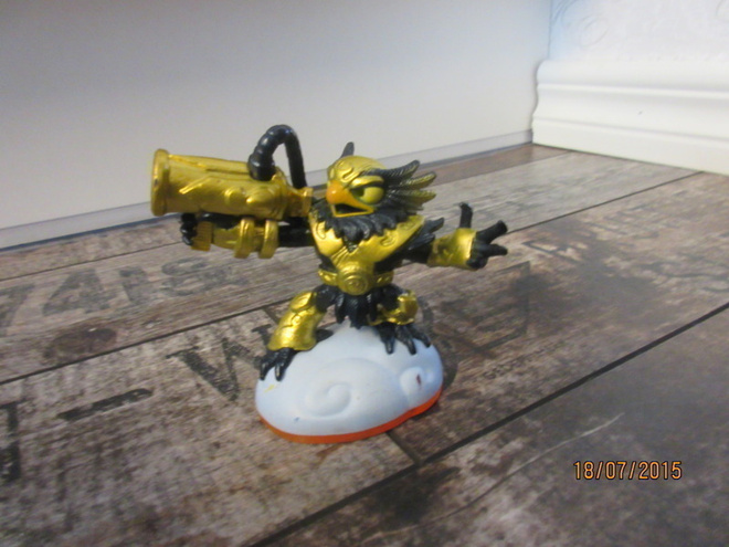 Skylanders -hahmo Legendary Jet-Vac (Legendary) *RARE*